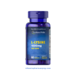 إل ليسين من بيورتان برايد 1000 مجم 60 كبسولة سريعة الامتصاص - Puritan's Pride L-Lysine 1000 mg 60 Rapid Absorption Capsules