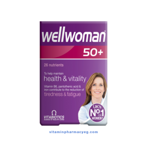 اقراص فيتامين ويل ومان 50+ للنساء 30 قرص - Wellwoman 50+ Vitamin 30 Tablets