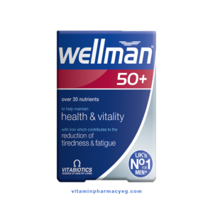 اقراص فيتامين ويلمان 50+ للرجال 30 قرص - Wellman Original Men's Vitamin Tablets 30 Tablets (Copy)