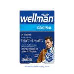 اقراص فيتامين ويلمان اورجينال للرجال 30 قرص - Wellman Original Men's Vitamin Tablets 30 Tablets