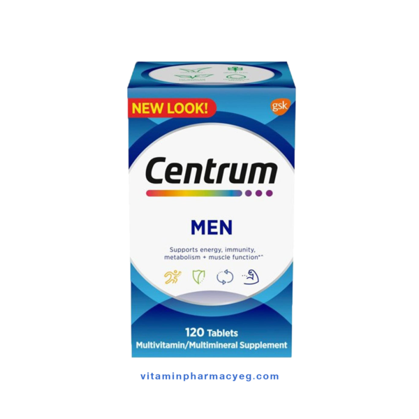 سنتروم مان للرجال 120قرص - Centrum Man for Men 120 Tablets