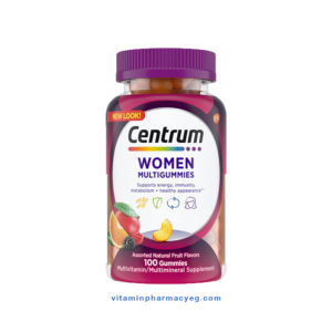 سنتروم مضغ للنساء 100 قطعة - Centrum Chewable for Women 100 Pieces