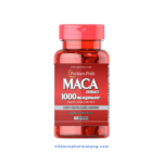 كبسولات الماكا للرجال لتعزيز الصحة الجنسية من بيورتان برايد 60 كبسولة - تركيز 1000مجم - Maca Capsules for Men to Boost Sexual Health 60 Capsules