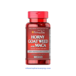 كبسولات هورني جوت ويد عشبة العنزة مع ماكا من بيورتان برايد ٦٠ كبسولة - Puritan's Pride Horny Goat Weed with Maca 60 Capsules