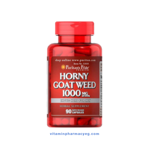 كبسولات هورني جوت ويد عشبة العنزة من بيورتان برايد ٦٠ كبسولة - Puritan's Pride Horny Goat Weed 60 Capsules