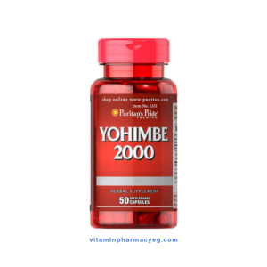 كبسولات يوهمبي 2000 من بيورتان برايد لدعم الصحة الجنسية والانتصاب 50 كبسولة - Puritan's Pride Yohimbe 2000 Capsules for Sexual Health and Erection Support 50 Capsules