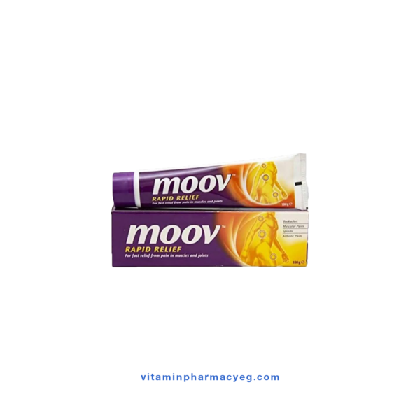 مووف رابيد ريليف مرهم مسكن سريع للألم 100 جرام - Move Rapid Relief Pain Relieving Ointment 100g
