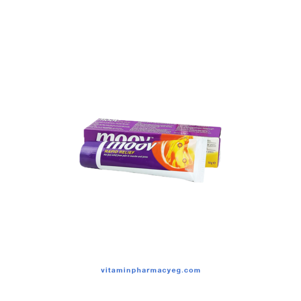 مووف رابيد ريليف مرهم مسكن سريع للألم 50 جرام - Move Rapid Relief Pain Relieving Ointment 50g